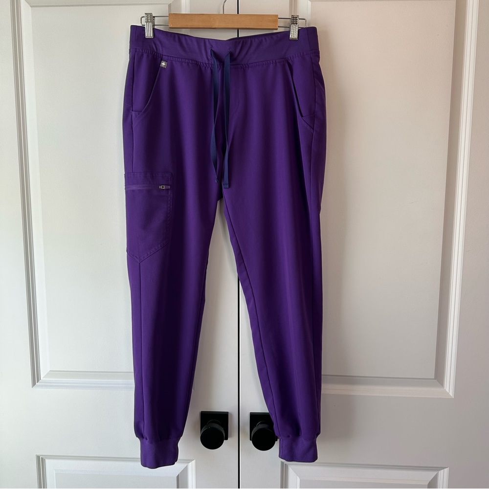 FIGS ZAMORA JOGGER SCRUB PANT Digital Grape